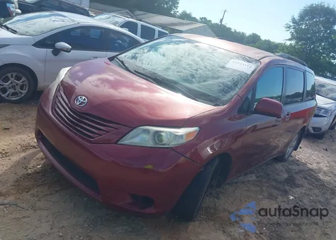 2012 Toyota Sienna Le V6 8 Passenger из США, поврежденный, VIN 5TDKK3DC7CS209567